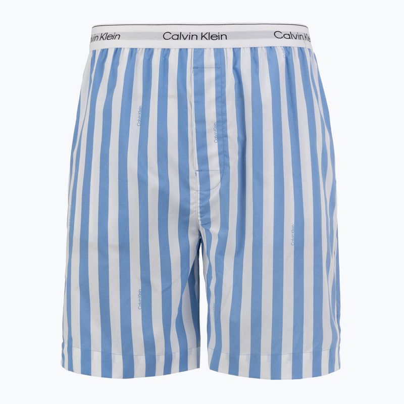 Pigiama da uomo Calvin Klein LV00NM2903 classic white top/vertical boardway 6