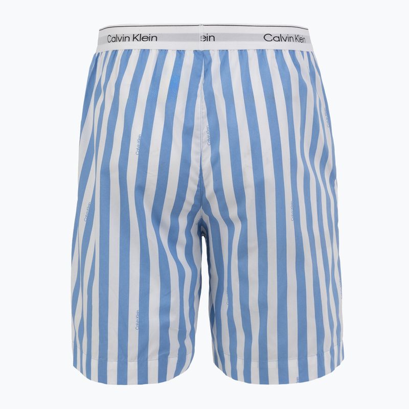 Pigiama da uomo Calvin Klein LV00NM2903 classic white top/vertical boardway 7