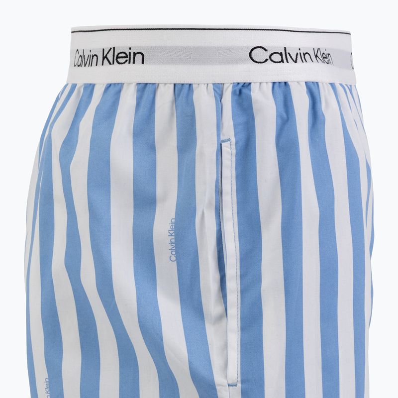 Pigiama da uomo Calvin Klein LV00NM2903 classic white top/vertical boardway 8