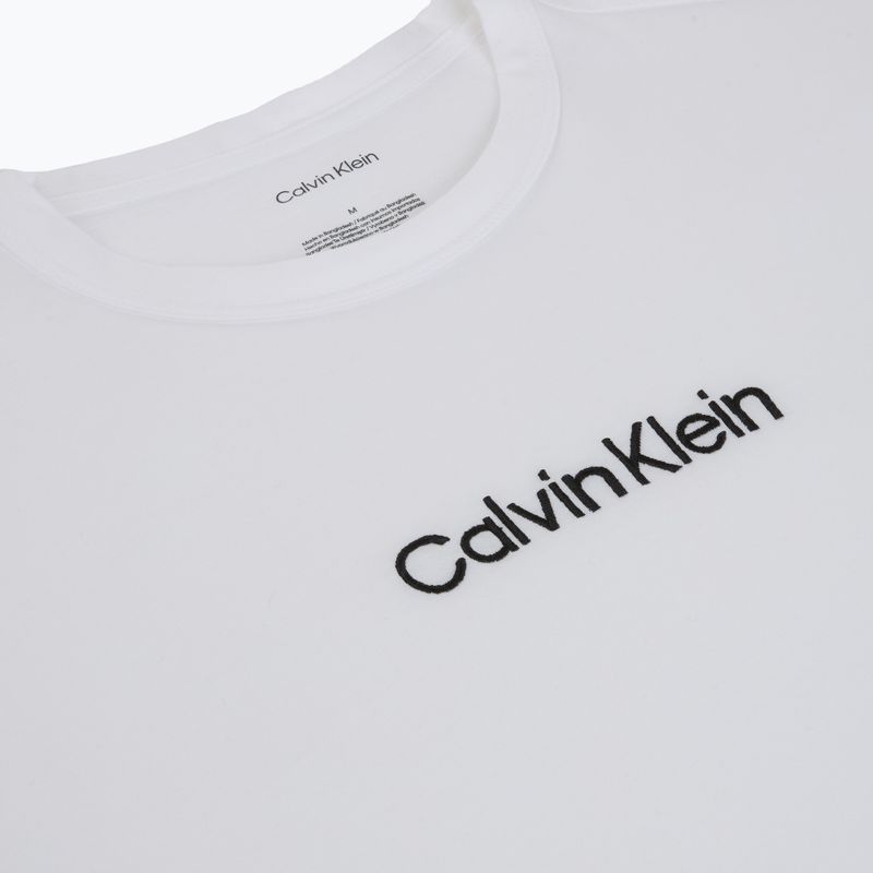 Pigiama da uomo Calvin Klein LV00NM2903 classic white top/aurora stripe 5