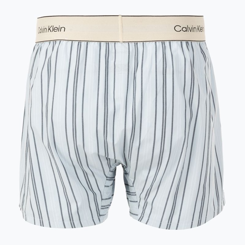 Boxer Calvin Klein LV00NM2945 Boxer Trad majorca stripe breezy blue 2