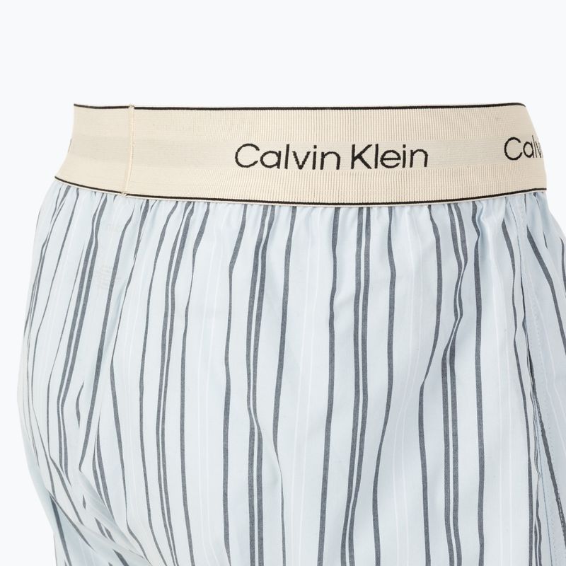 Boxer Calvin Klein LV00NM2945 Boxer Trad majorca stripe breezy blue 3