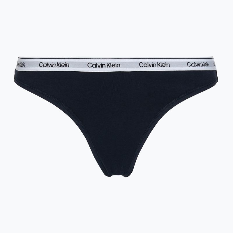 Perizoma da donna Calvin Klein LV00QD5209 Thong 3 pairs shoreline/snow heather/pear sorbe 4