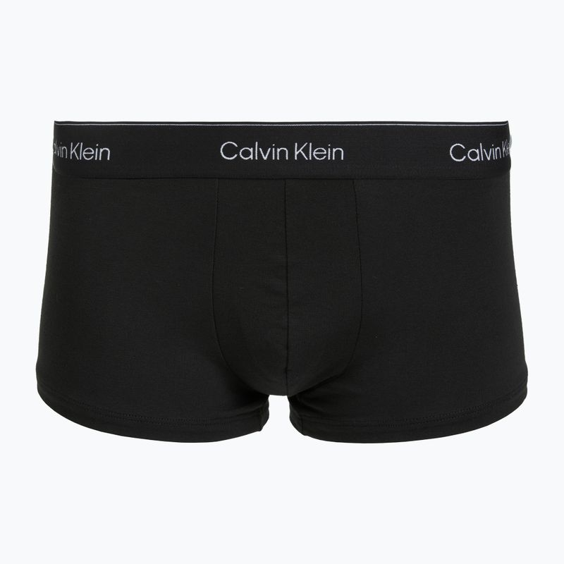 Boxer da uomo Calvin Klein LV00NB4390 Low Rise Trunk 5 pairs black wb/blue descent wb/green bi/khaki 6