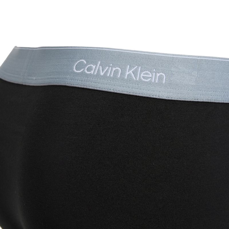 Boxer da uomo Calvin Klein LV00NB4390 Low Rise Trunk 5 pairs black wb/blue descent wb/green bi/khaki 8