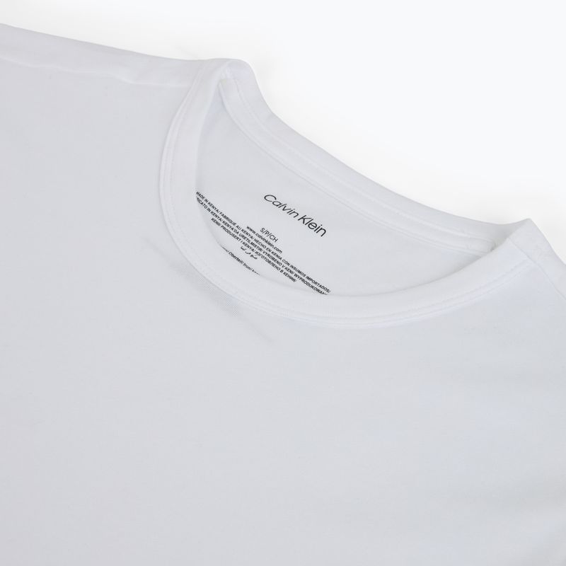 Maglietta da uomo Calvin Klein LV00NB4185 Crew Neck 3 pcs. black with blue descent emb/blue descent 5