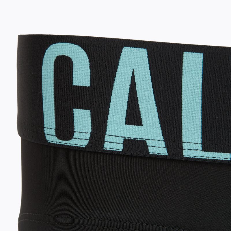 Slip da uomo Calvin Klein 000NB3610A Hip Brief 3 pairs black w/ombre blue logo/black w/c 4