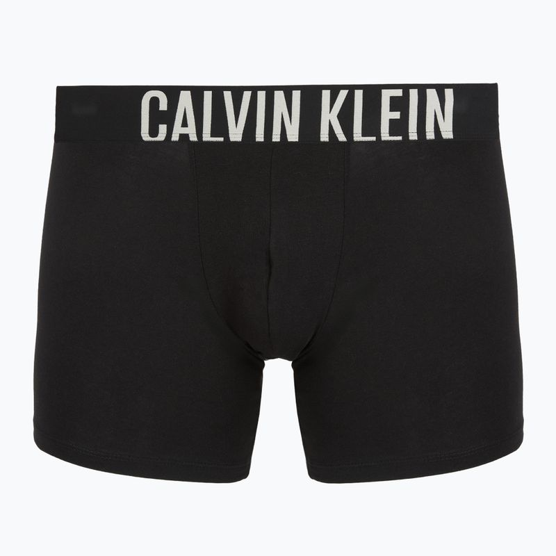 Boxer Calvin Klein 000NB3609A Boxer Brief 3 pairs black with oatmeal logo/black with age 2