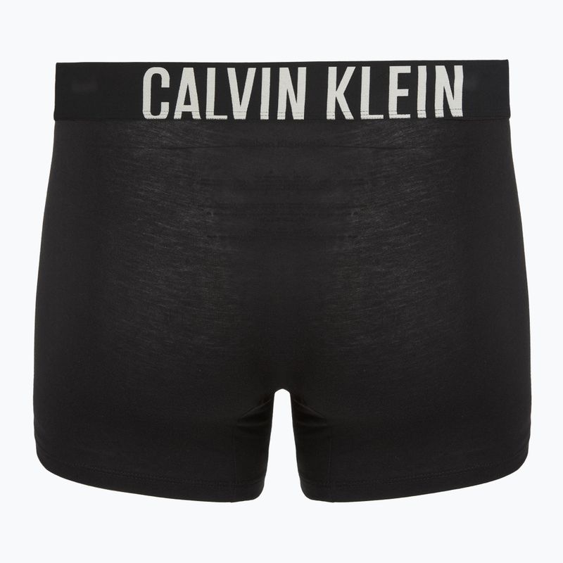 Boxer Calvin Klein 000NB3609A Boxer Brief 3 pairs black with oatmeal logo/black with age 5