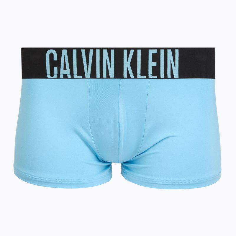 Boxer da uomo Calvin Klein 000NB3775A Trunk 3 pairs ombre bluee/chilly bluee/punch pink 2