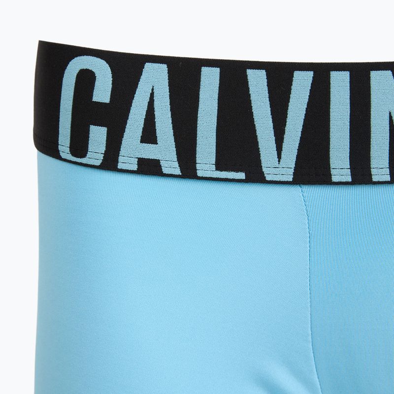 Boxer da uomo Calvin Klein 000NB3775A Trunk 3 pairs ombre bluee/chilly bluee/punch pink 6