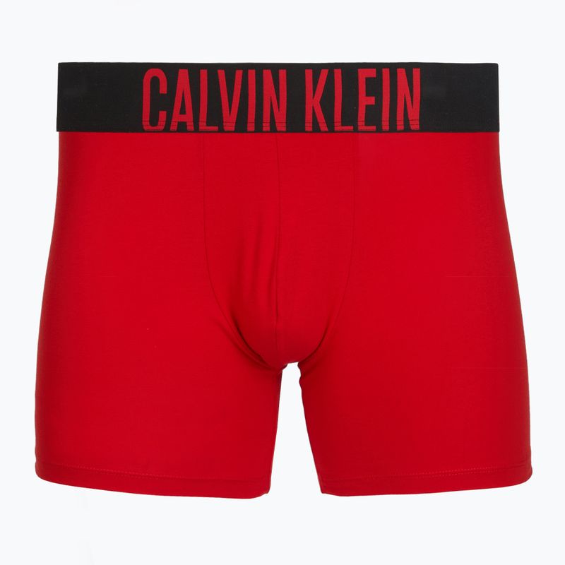 Boxer Calvin Klein 000NB3609A Boxer Brief 3 pairs oatmeal/aged redwood/bright turquoise 4