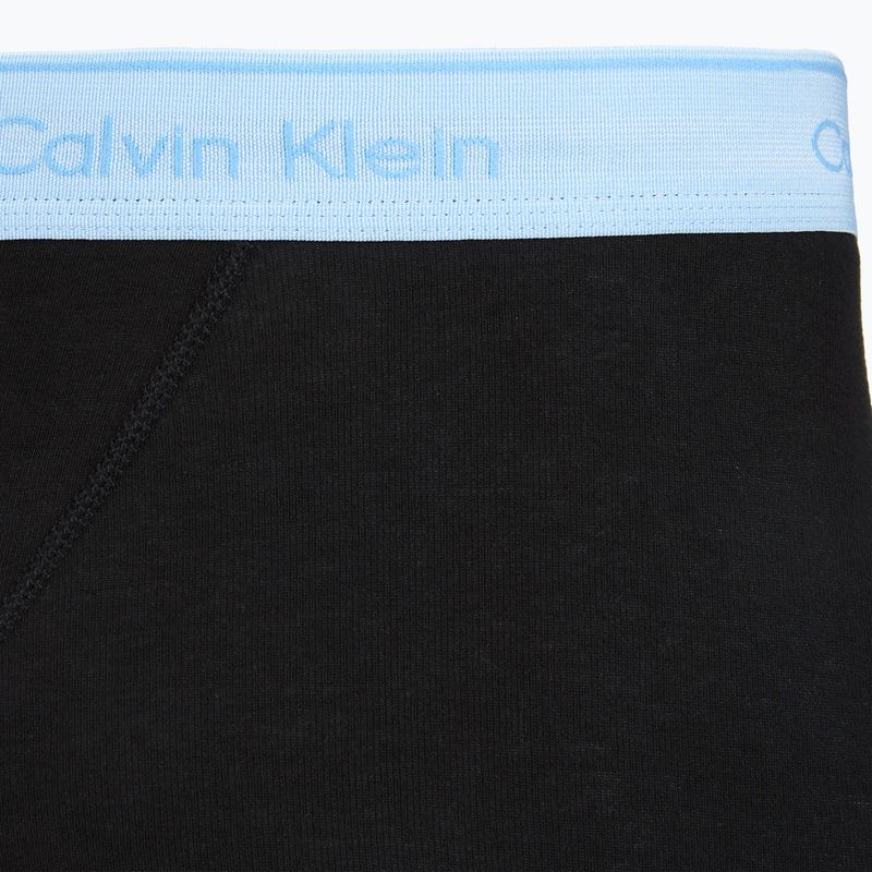 Boxer Calvin Klein LV00NB1897 Trunk 5 pairs of black bodies with black/misty grey/purple 4