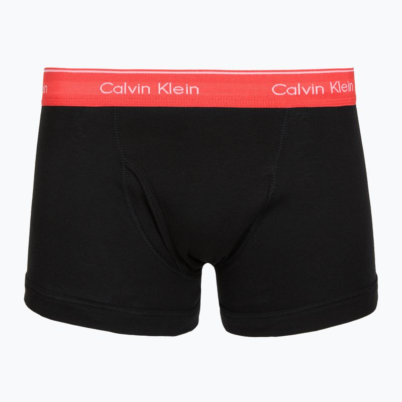 Boxer Calvin Klein LV00NB1897 Trunk 5 pairs of black bodies with black/misty grey/purple 5