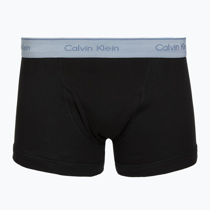 Boxer Calvin Klein LV00NB1897 Trunk 5 pairs of black bodies with black/misty grey/purple 6