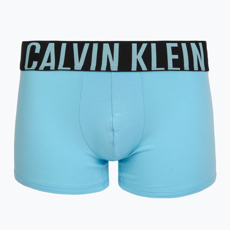 Boxer da uomo Calvin Klein 000NB3608A Trunk 3 paia harbor mist/black/chilly blue 2