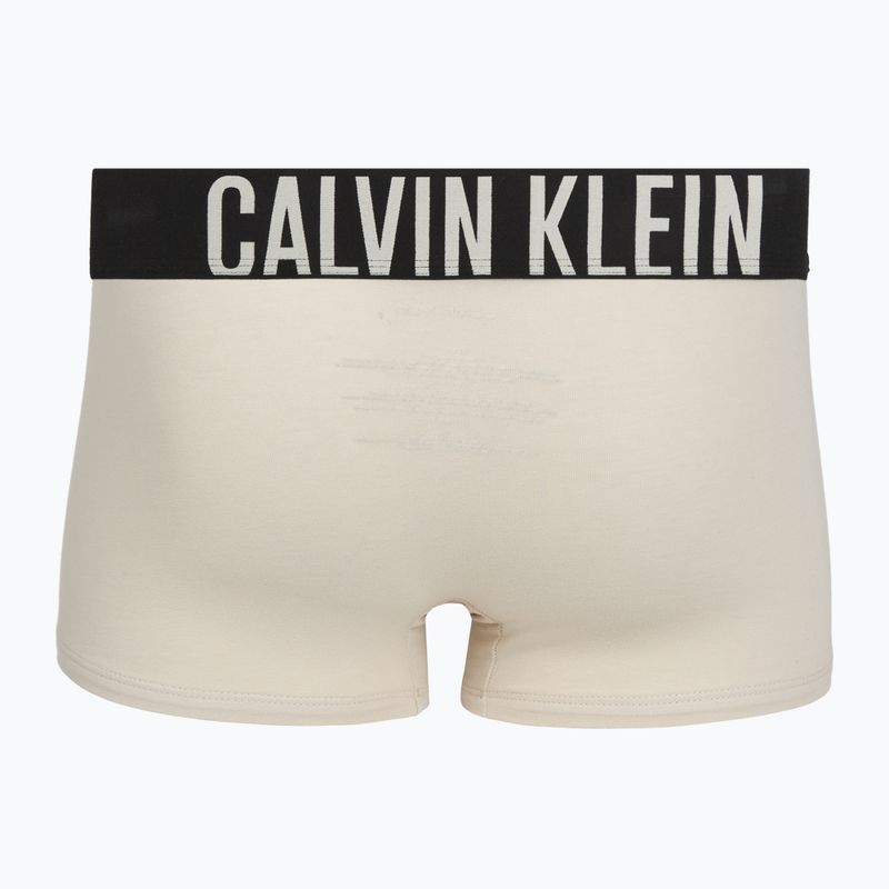 Boxer da uomo Calvin Klein 000NB3608A Trunk 3 paia oatmeal/aged redwood/bright turquoi 5