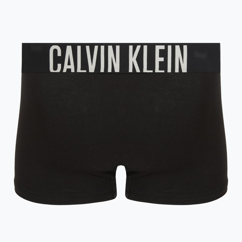 Boxer da uomo Calvin Klein 000NB3608A Trunk 3 paia nero con logo avena/nero con age 5