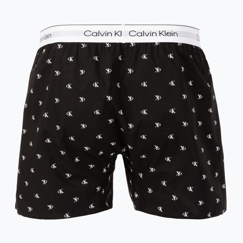 Boxer Calvin Klein LV00NM2831 Boxer Trad diamond logo black 2