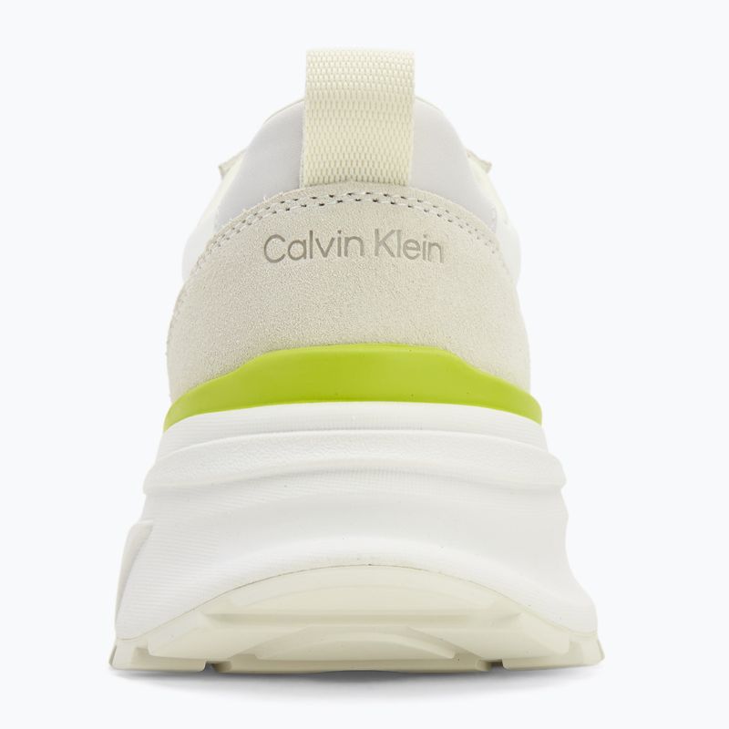 Scarpe da donna Calvin Klein YW0YW02075 Hike Runner MG Nylon Mix bright white/primrose/beluga 6