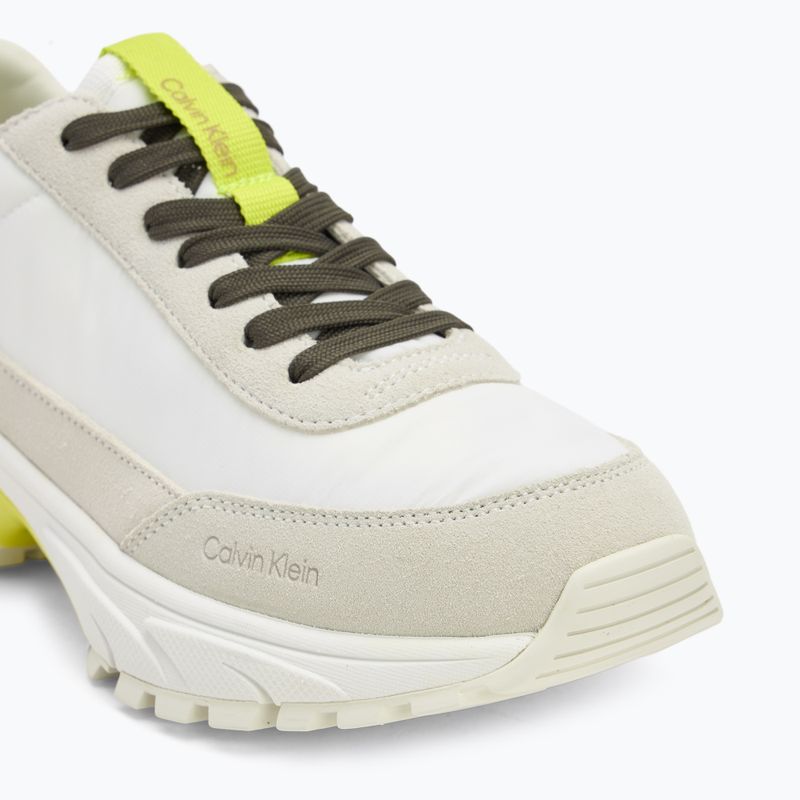 Scarpe da donna Calvin Klein YW0YW02075 Hike Runner MG Nylon Mix bright white/primrose/beluga 7