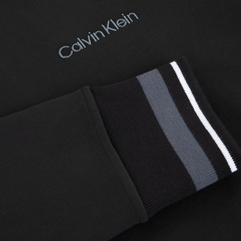 Felpa con cappuccio Calvin Klein donna, nero 3