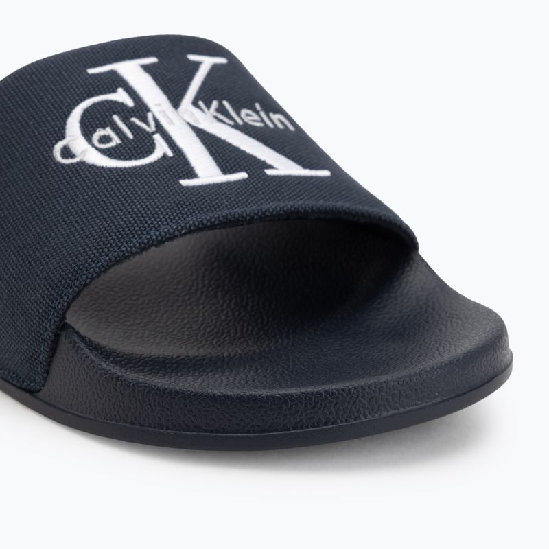 Ciabatte da uomo Calvin Klein YM0YM01393 Ess ck navy 7