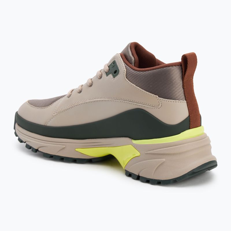 Scarpe da uomo Calvin Klein YM0YM01418 Hike Runner Mid stringate Tech Mix desert taupe/smog/sorrel/thyme 3