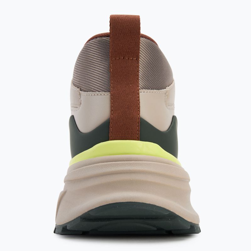 Scarpe da uomo Calvin Klein YM0YM01418 Hike Runner Mid stringate Tech Mix desert taupe/smog/sorrel/thyme 6