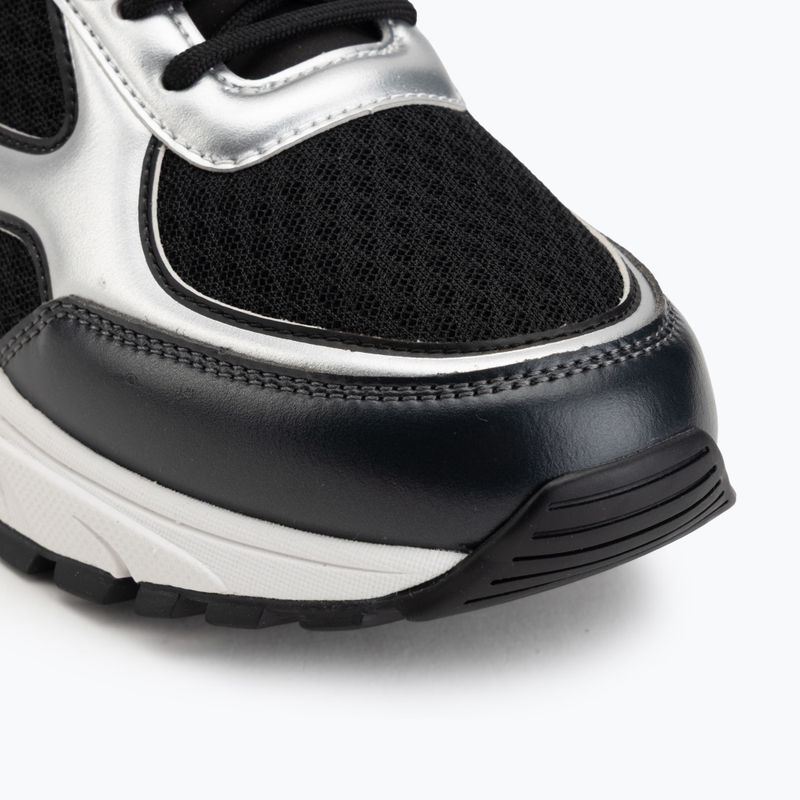 Scarpe da uomo Calvin Klein YM0YM01402 Hike Runner Laceup Mesh Mix black/silver 7