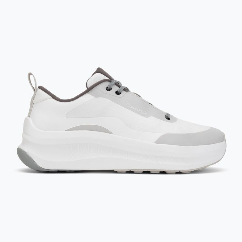Scarpe da uomo Calvin Klein Chunky Runner Laceup Mix Aop white/granite road/granite gray 2