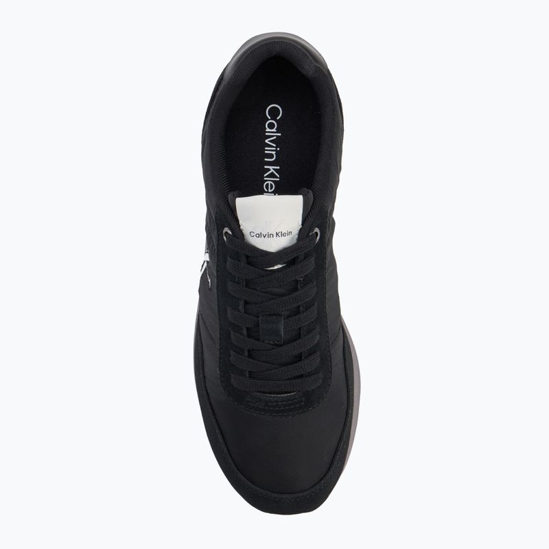 Scarpe da uomo Calvin Klein YM0YM01361 Retro Runner Ess Mix Mat  black/stormfront/vaporous white 5