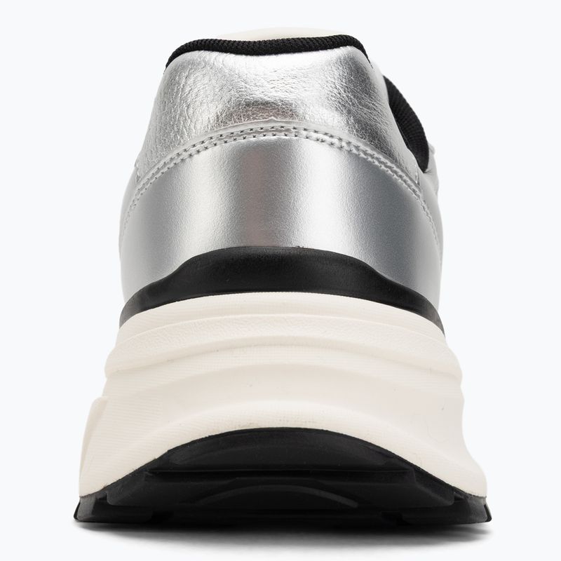 Scarpe da uomo Calvin Klein YM0YM01402 Hike Runner Laceup Mesh Mix silver/black/marshmallow 6