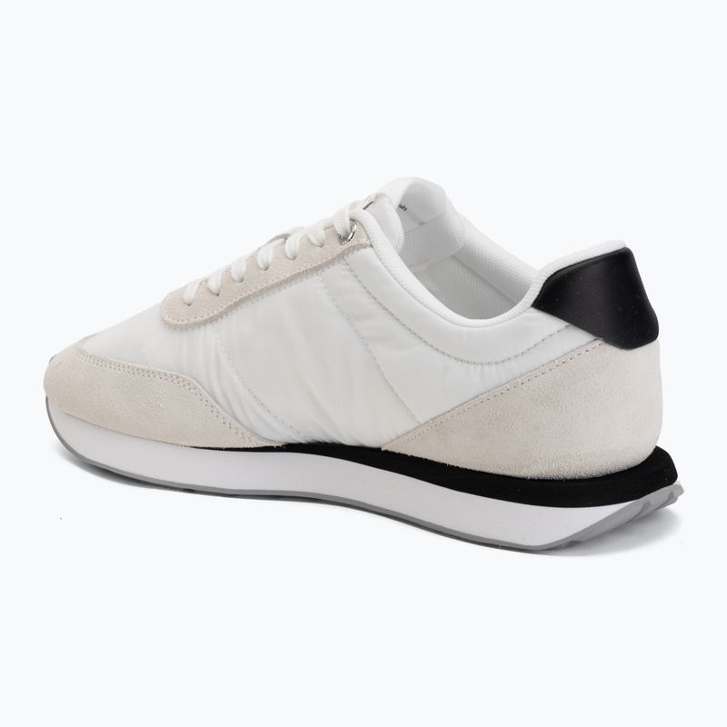 Scarpe da donna Calvin Klein YW0YW01990 Retro Runner Lace Up Nylon MG bright white/black 3