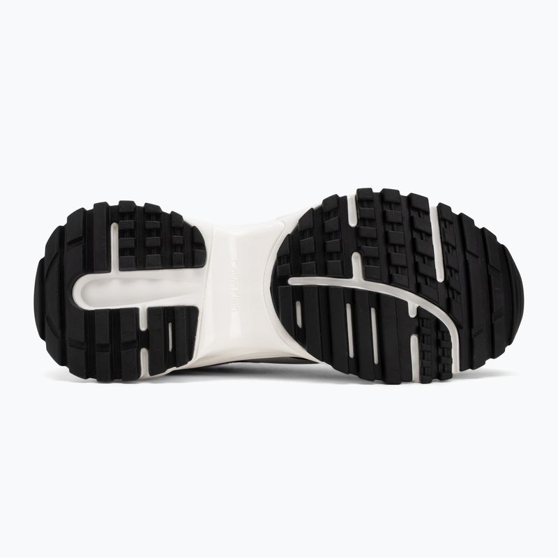 Scarpe da donna Calvin Klein YW0YW02063 Hike Runner Allacciate mesh misto black/silver 4