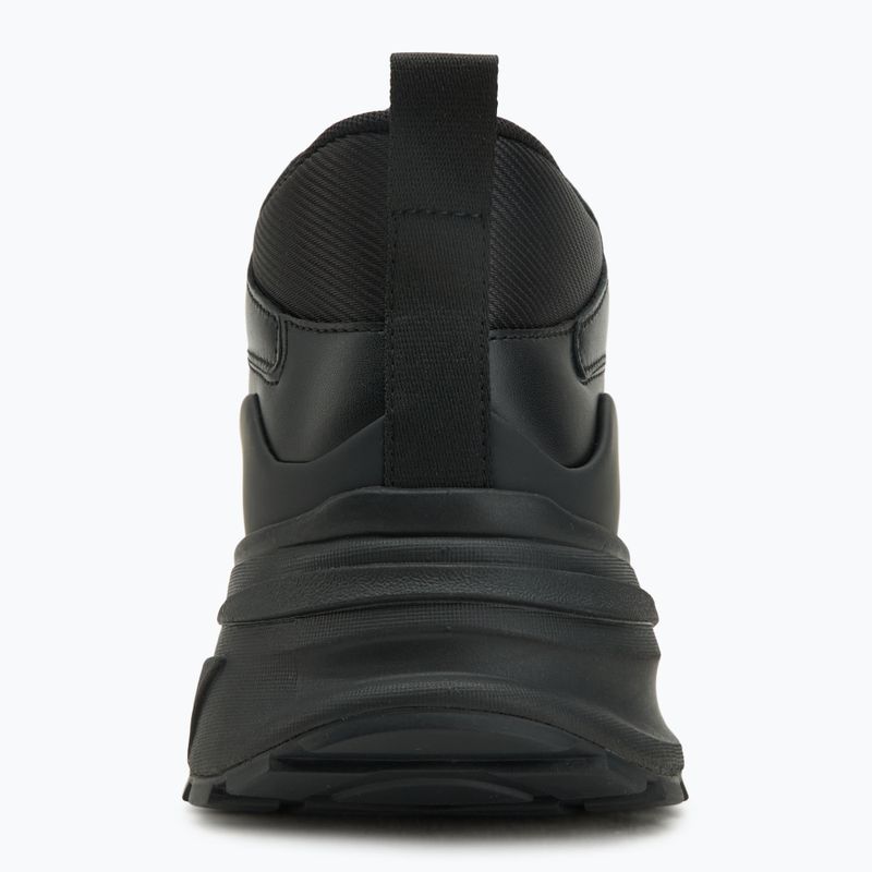Scarpe da uomo Calvin Klein YM0YM01418 Hike Runner Mid Laceup Tech Mix triple black 6