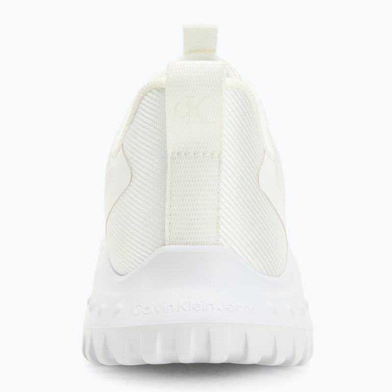 Scarpe da uomo Calvin Klein YM0YM01442 Eva Runner Lace Up Mat Mix 0GJ triple bright white 6