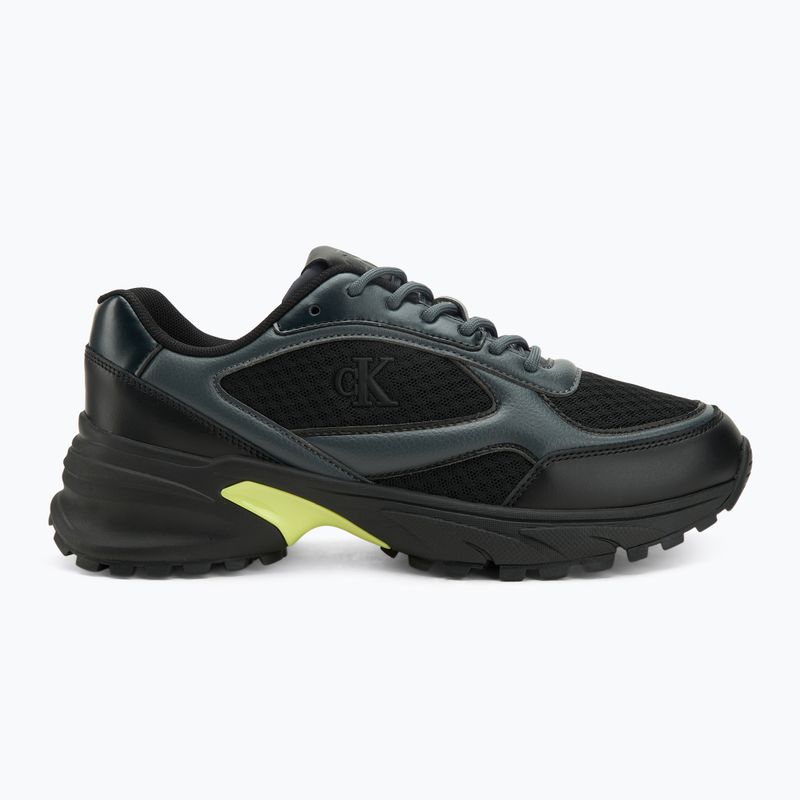 Scarpe da uomo Calvin Klein YM0YM01451 Hike Runner Laceup Mesh Mix black/coal/buttercup 2