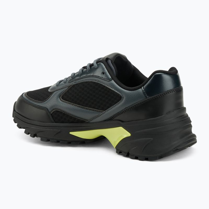 Scarpe da uomo Calvin Klein YM0YM01451 Hike Runner Laceup Mesh Mix black/coal/buttercup 3