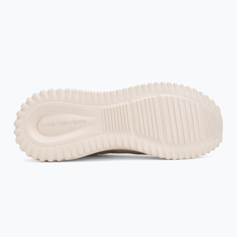 Scarpe da donna Calvin Klein YW0YW02016 Eva Runner Lace Up Mat Mix 0GN stony beige/turtle dove/silver 4