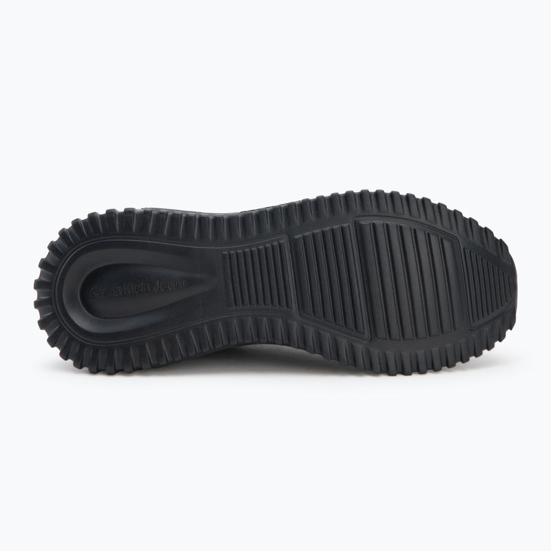 Scarpe da uomo Calvin Klein YM0YM01442 Eva Runner Lace Up Mat Mix 0GJ triple black 4