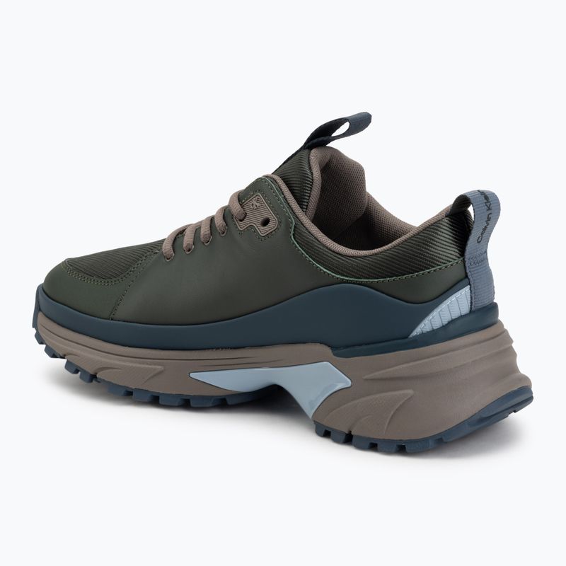 Scarpe da uomo Calvin Klein YM0YM01417 Hike Runner Laceup Tech Mix thym/taupe smog 3