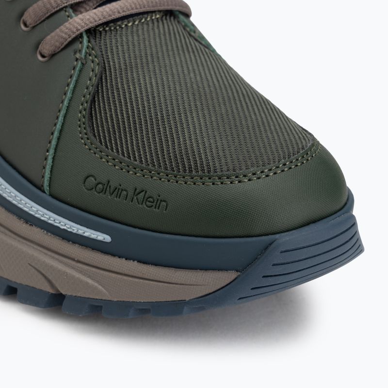 Scarpe da uomo Calvin Klein YM0YM01417 Hike Runner Laceup Tech Mix thym/taupe smog 7