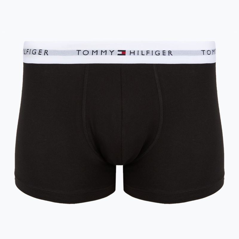 Boxer Tommy Hilfiger Trunk WB 7 pairs blk/mid red/aegean sea/dsrt sky/blu jeans/f r/wht 4