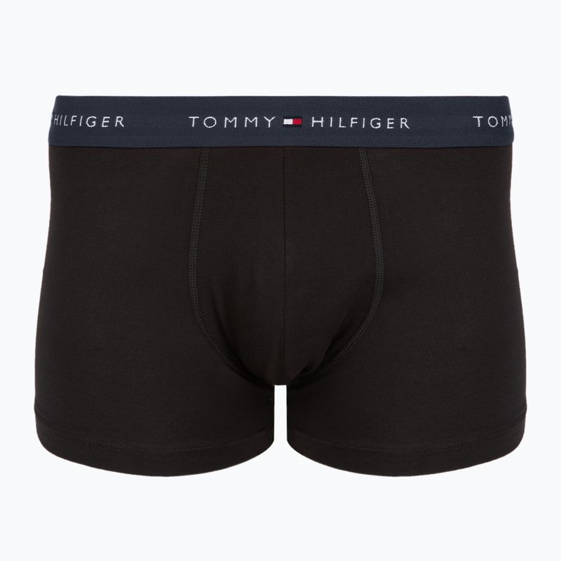 Boxer Tommy Hilfiger Trunk WB 7 pairs blk/mid red/aegean sea/dsrt sky/blu jeans/f r/wht 5