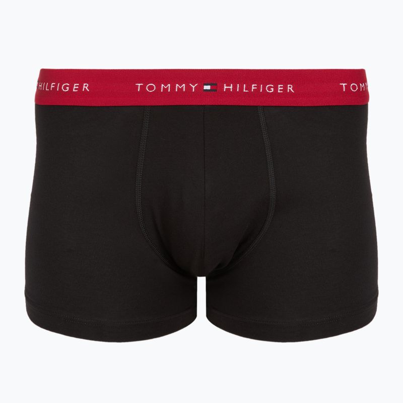 Boxer Tommy Hilfiger Trunk WB 7 pairs blk/mid red/aegean sea/dsrt sky/blu jeans/f r/wht 6