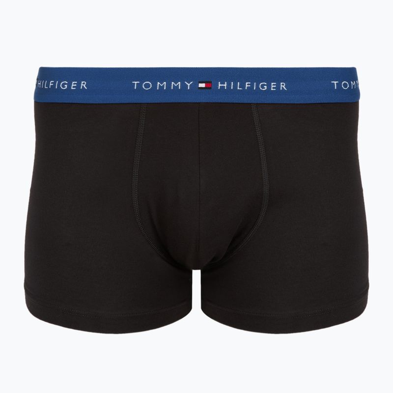 Boxer Tommy Hilfiger Trunk WB 7 pairs blk/mid red/aegean sea/dsrt sky/blu jeans/f r/wht 8