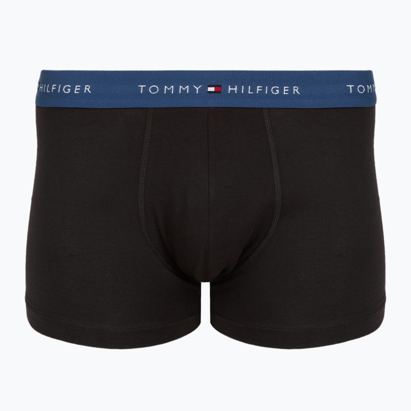 Boxer Tommy Hilfiger Trunk WB 7 pairs blk/mid red/aegean sea/dsrt sky/blu jeans/f r/wht 10