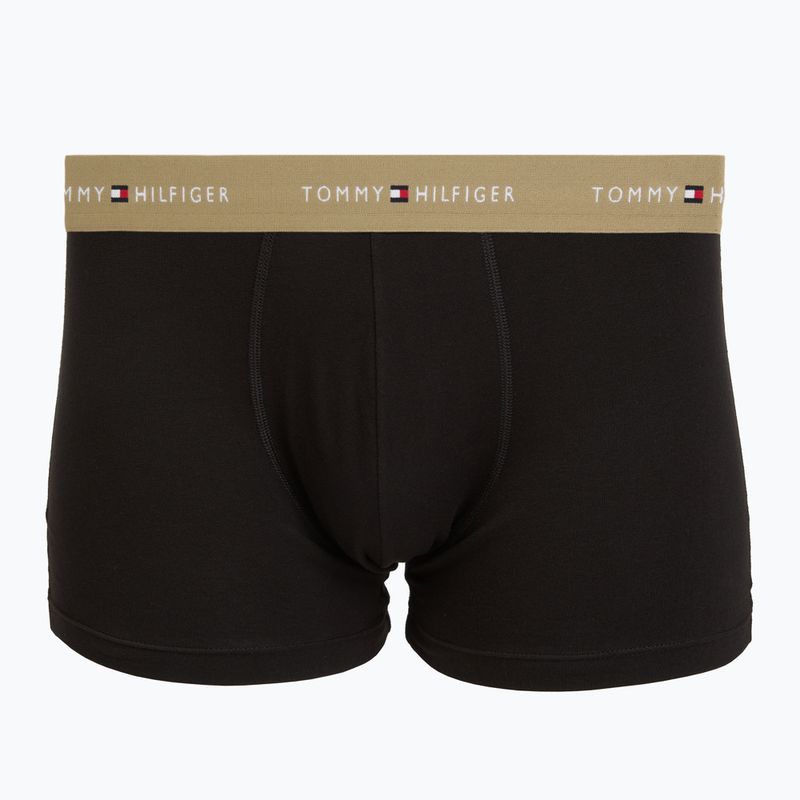 Boxer da uomo Tommy Hilfiger Trunk WB 3 pairs army green/wdg blue/ptch blue 2