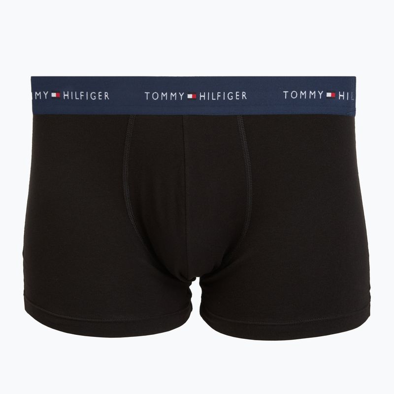 Boxer da uomo Tommy Hilfiger Trunk WB 3 pairs army green/wdg blue/ptch blue 4